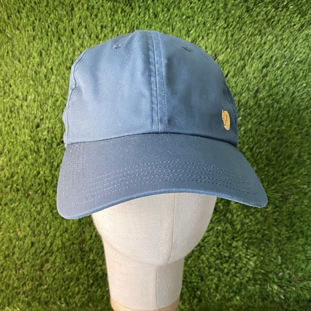 fjallraven Bergtagen Cap 5-panel Baseball Hat Blue Adjustable Hiking Gorpcore - Picture 4 of 11